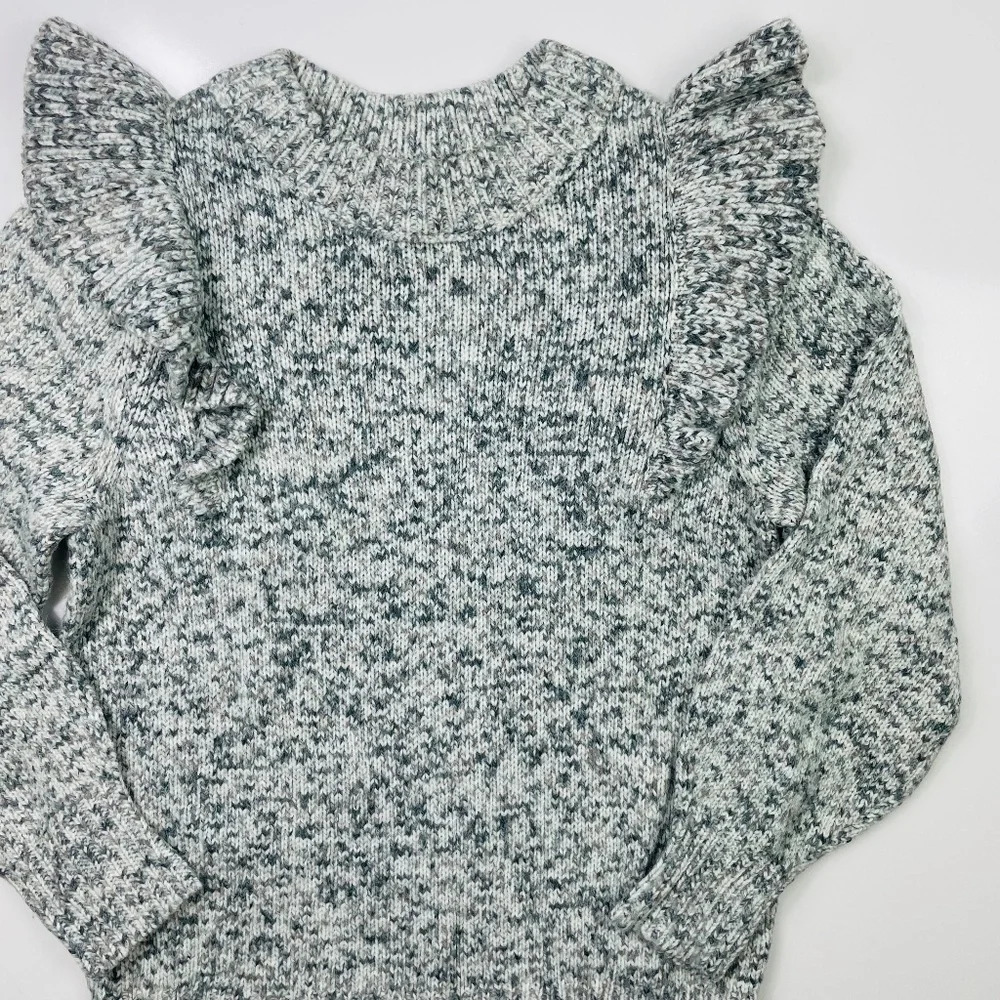 Universal Thread Flutter Long Sleeve Mock Neck Sw… - image 1